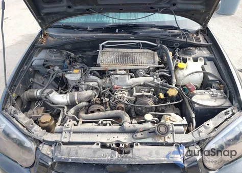 2004 Subaru Impreza Wrx из США, поврежденный, VIN JF1GD29684G510301